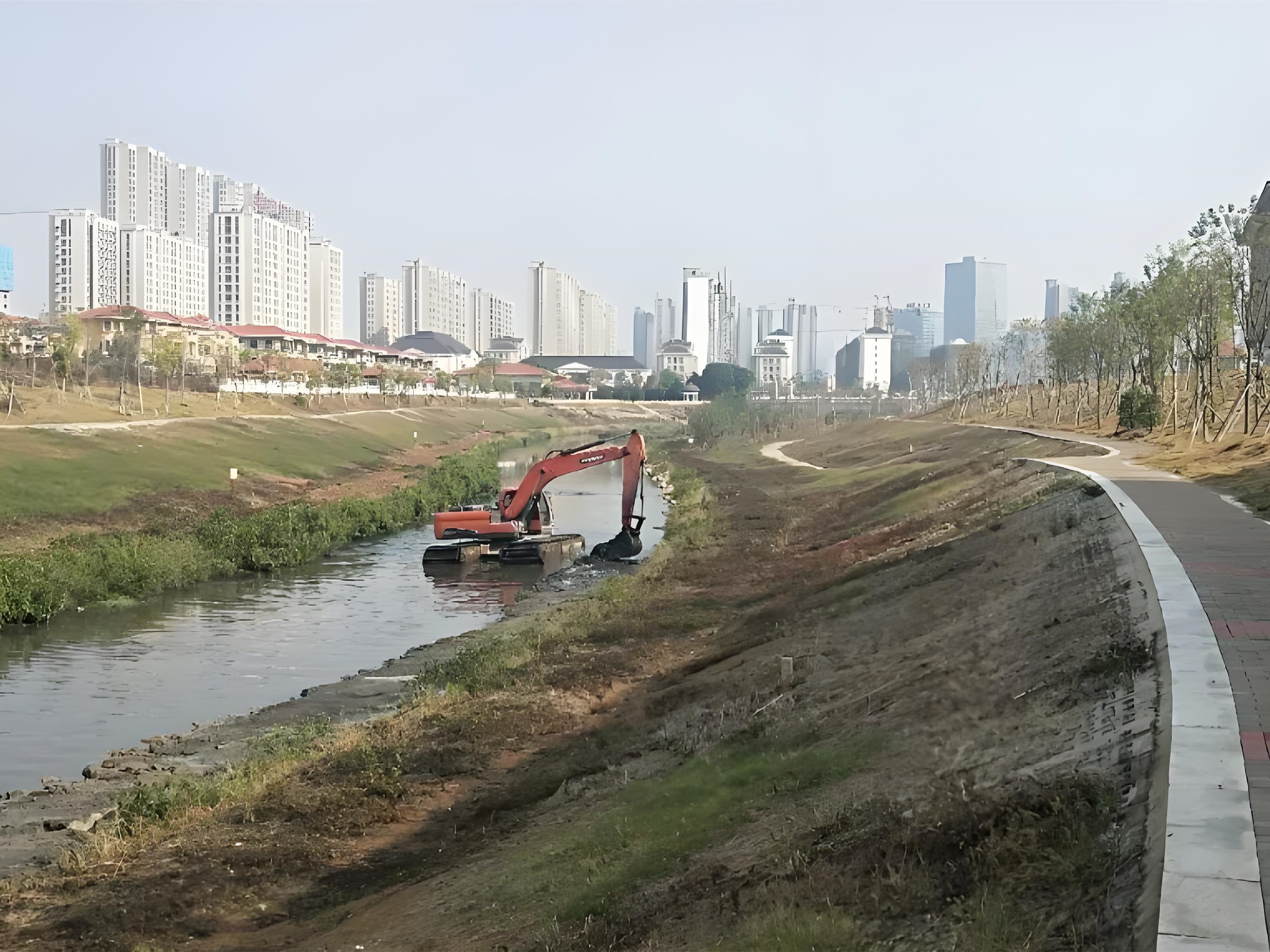 上海青浦區(qū)挖機(jī)清淤施工隊(duì)-沼澤地清淤后如何防止再次淤積？